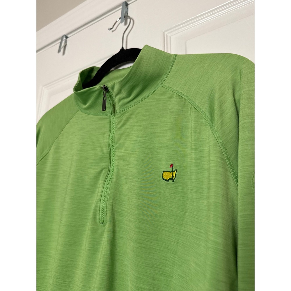 Masters Performance Golf Pullover Green Masters L… - image 3